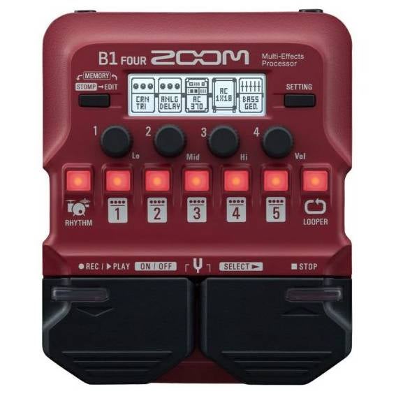 [レンタル] ズーム B1 FOUR ベースエフェクター