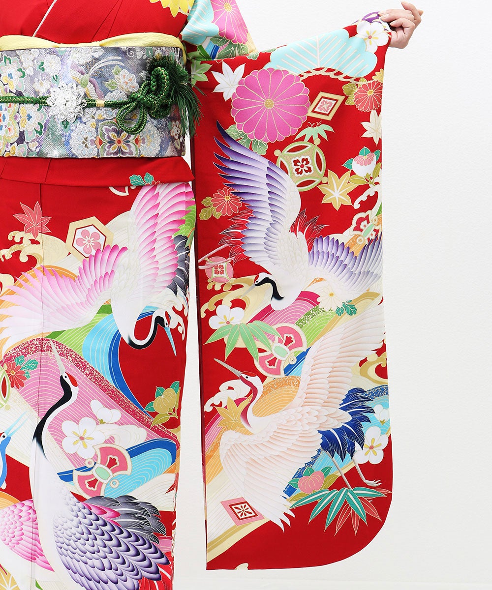 [レンタル] 【対応身長148-168cm】レンタル振袖フルセット-730の宅配レンタル - 5