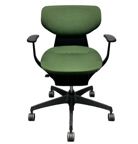 [レンタル] コクヨ ing(イング) クッションタイプ バーチカルタイプ 固定肘 樹脂脚 CRS-G3202E6 オフィスチェア - 2