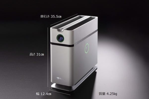[レンタル] [5年ごと新品交換] Airdog(エアドッグ) X1D 省スペースモデル空気清浄機 ホワイト - 6