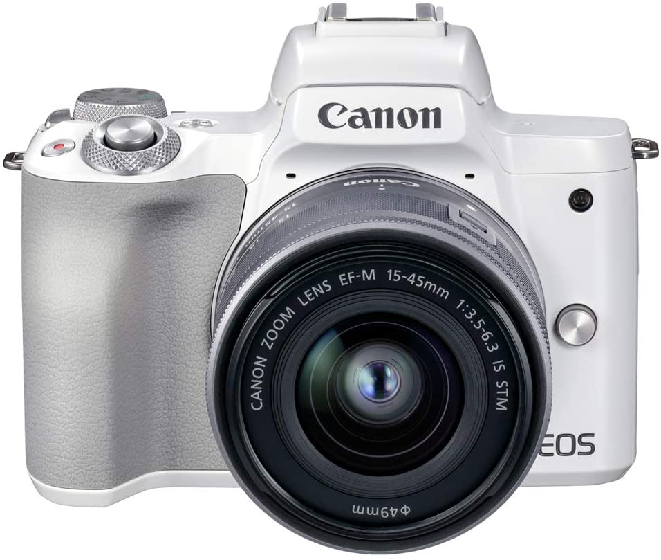 レンタル] CANON EOS Kiss M2 EF-M15-45 IS STM レンズキット ミラーレス一眼  ホワイトのお試し・サブスク｜宅配レンタル・リースで借りる - Rentio[レンティオ]