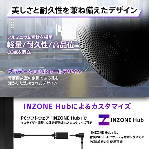 [レンタル] ソニー INZONE H6 Air ゲーミングヘッドセット - 14