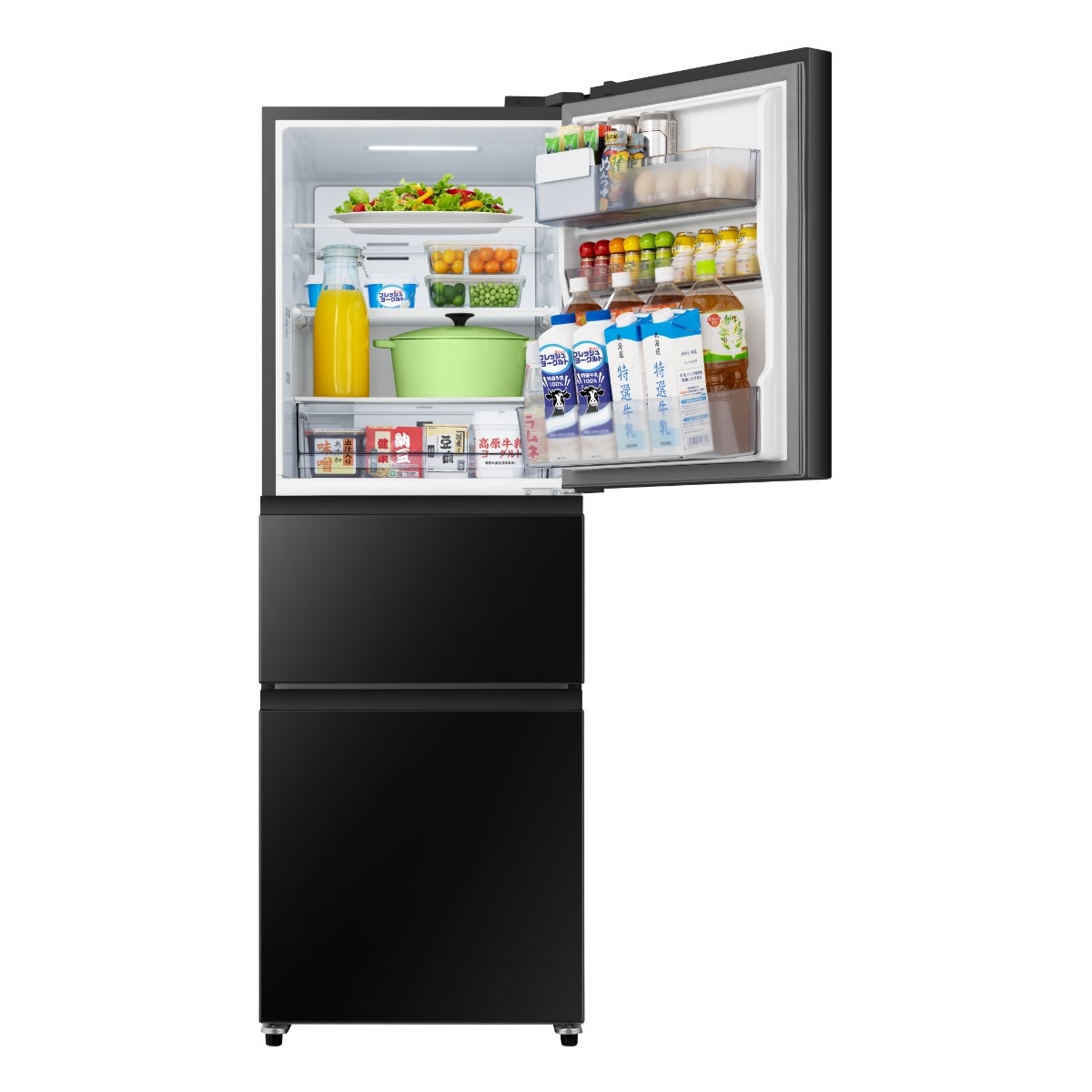 [レンタル] [295L][二人暮らし向け][右開き]Hisense (ハイセンス) HR-D295K 冷凍冷蔵庫 - 3