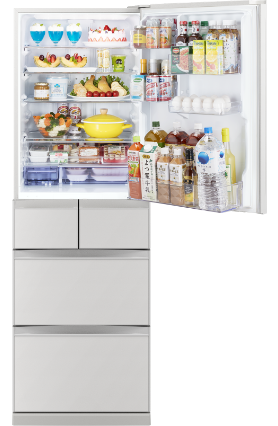 レンタル] [455L][ファミリー向け][右開き]三菱電機 MR-BD46M 冷凍
