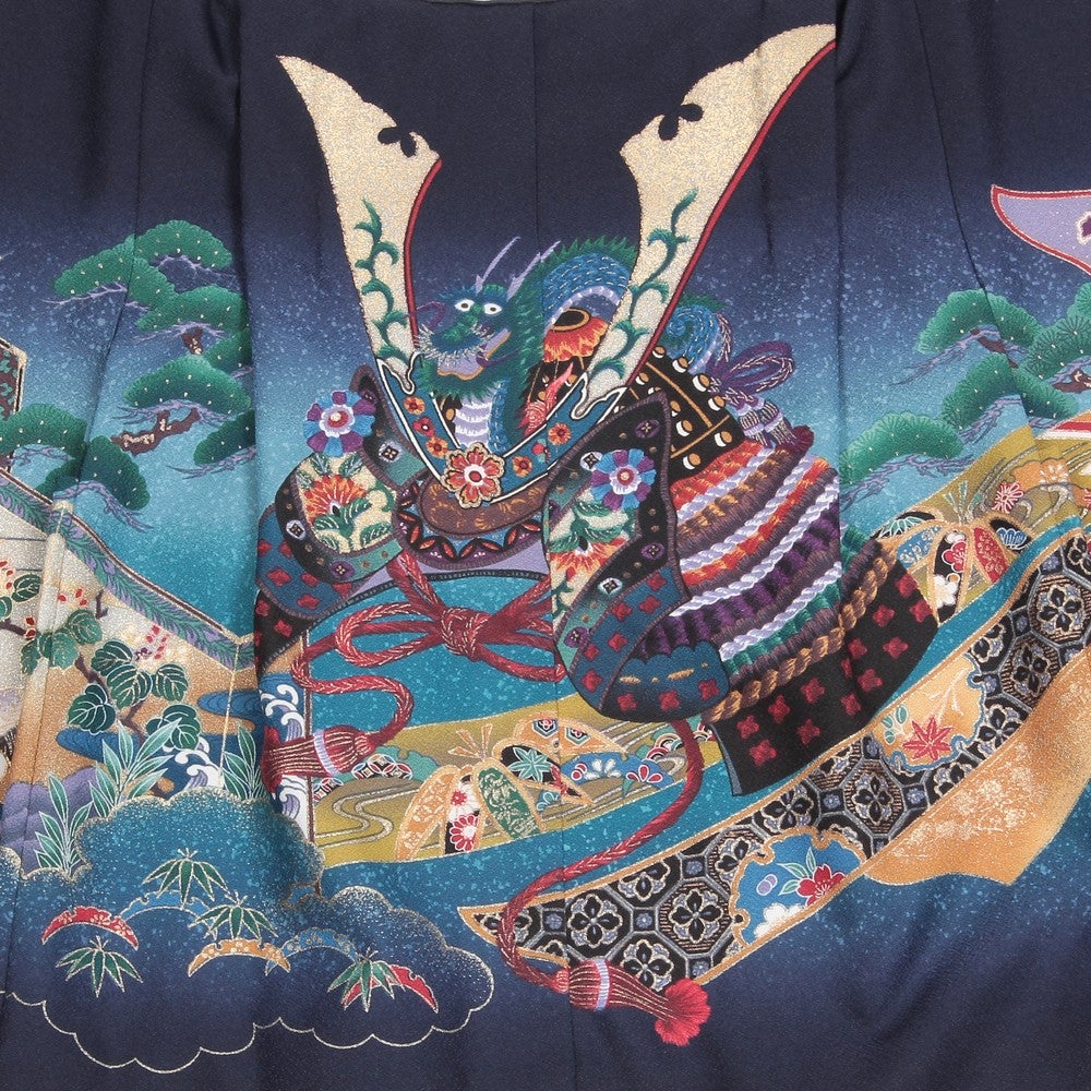 七五三/節句 袴セット 5歳 男の子 豪華絢爛 鷹