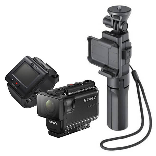 ソニー HDR-AS50R 定番のマウントセット (カメラグリップ)