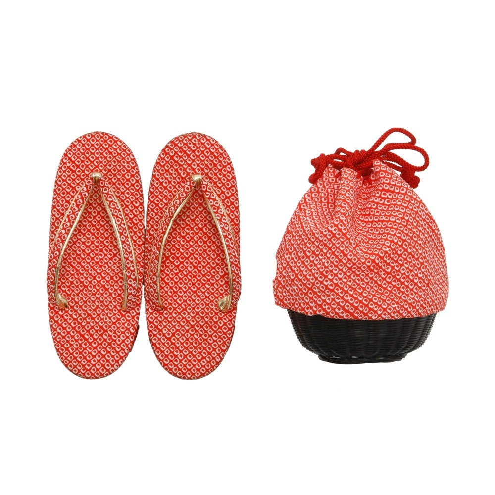 [レンタル] 七五三/節句 被布セット 3歳女の子 被布セット 牡丹とお花畑の宅配レンタル - 4