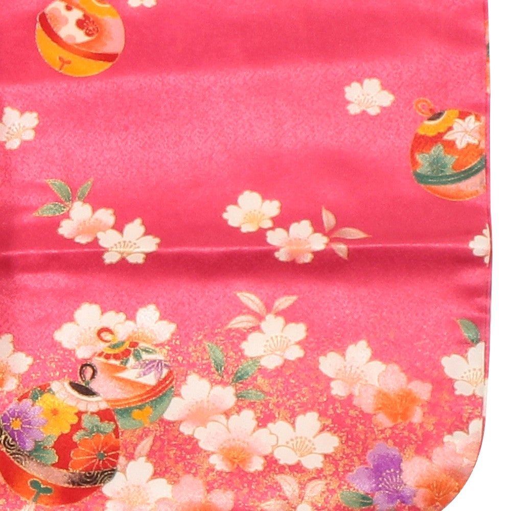 [レンタル] 七五三/節句 被布セット 3歳女の子 鈴模様 可憐の宅配レンタル - 3