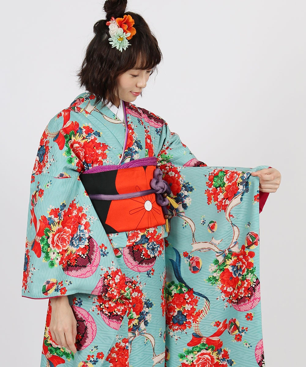 [レンタル] 【対応身長155-170cm】レンタル振袖フルセット-892の宅配レンタル - 10