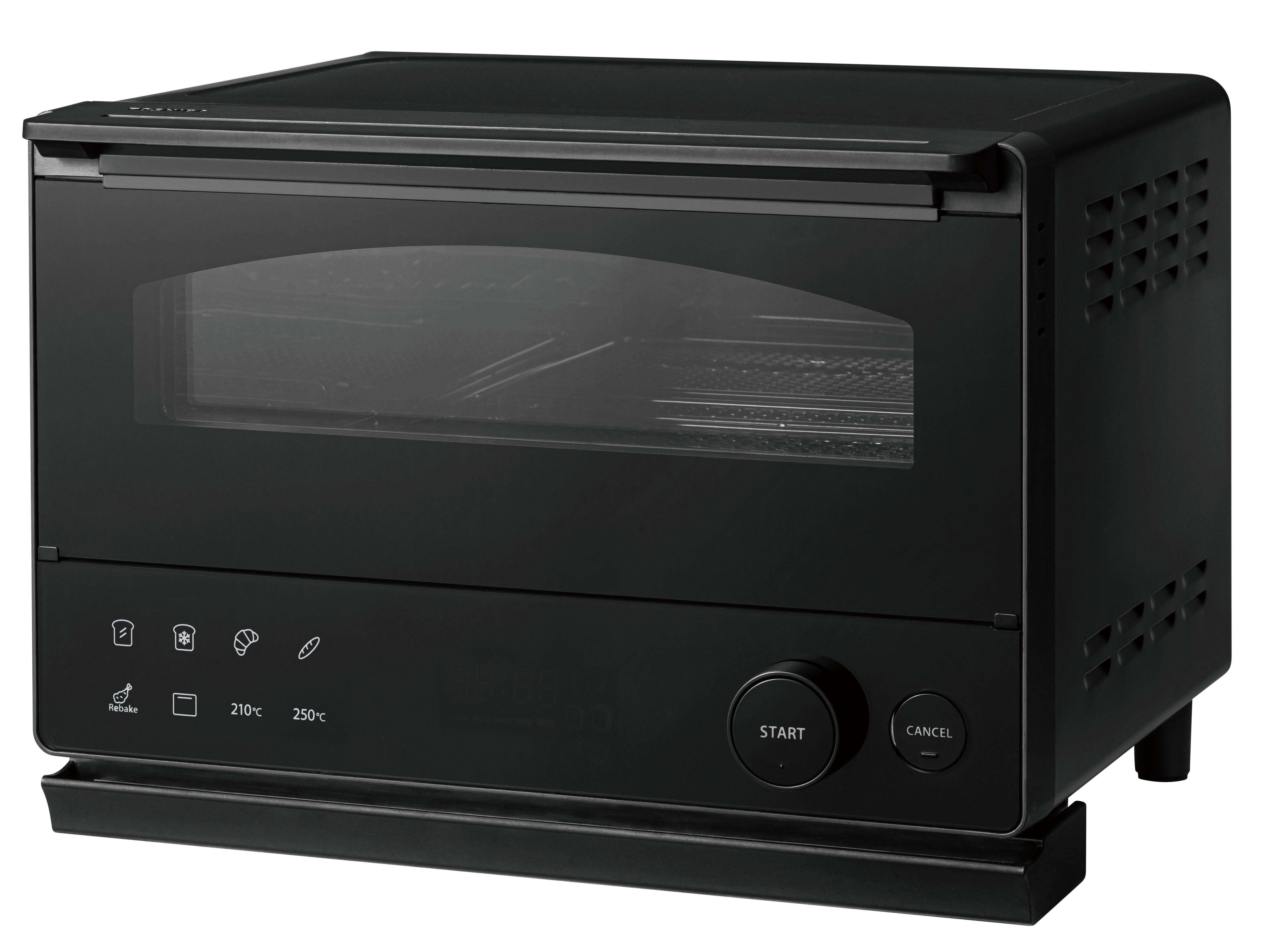 [レンタル] [2枚焼き]東芝 石窯ドーム HTR-D5B トースター ブラック