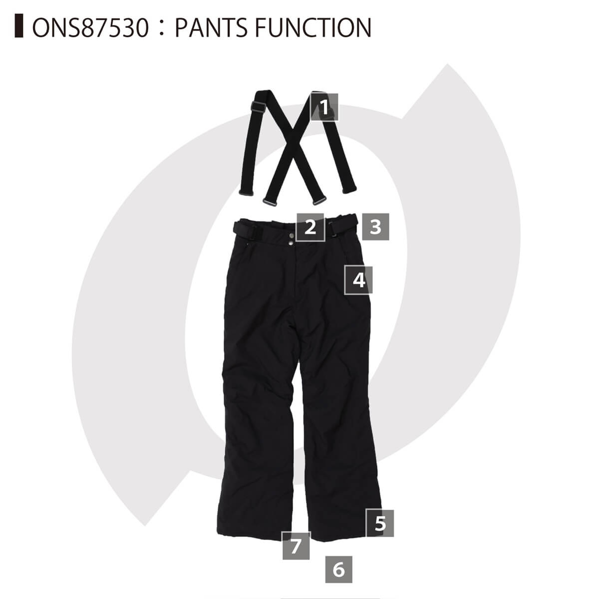 [レンタル] オンヨネ(ONYONE) レディース スキー・スノボウェア 上下セット ONS87530の宅配レンタル - 13