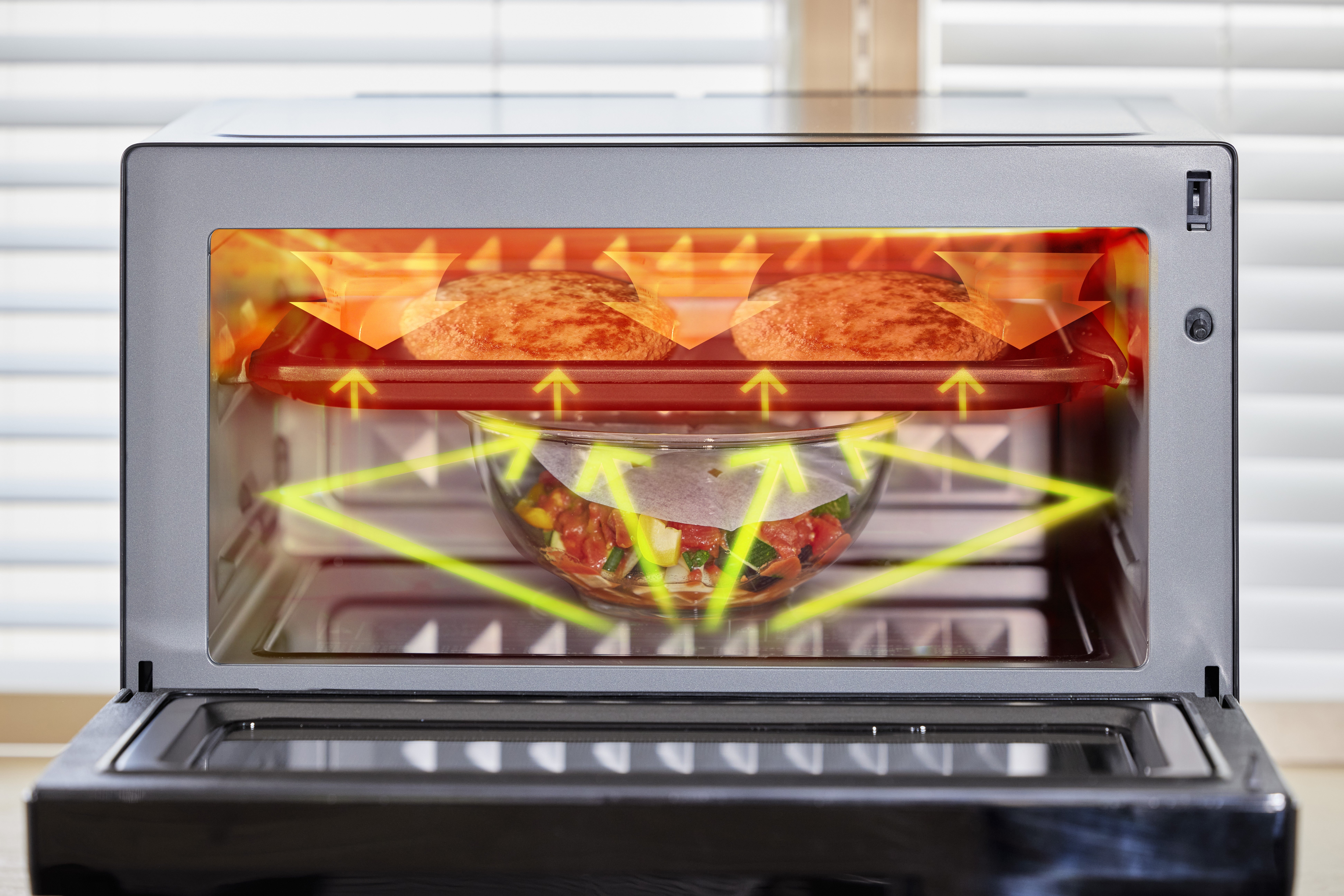 [レンタル] 【無料回収対象】[23L]シロカ おりょうりレンジ ぱりジュワッ SX-23G151 オーブンレンジ ブラック - 8