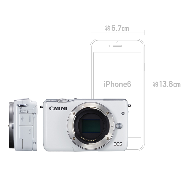 [レンタル] CANON EOS M10 ダブルレンズキット ミラーレス一眼 - 2