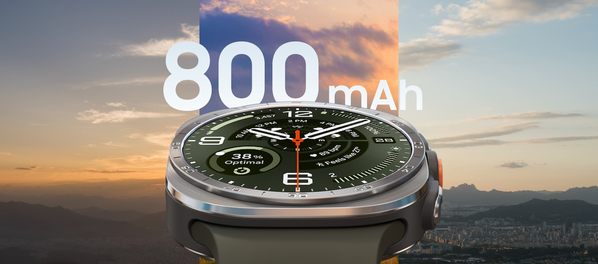 サムスン(Samsung) Galaxy Watch Ultra2(LTE, 47mm) 800mAhバッテリー 利用イメージ - 13