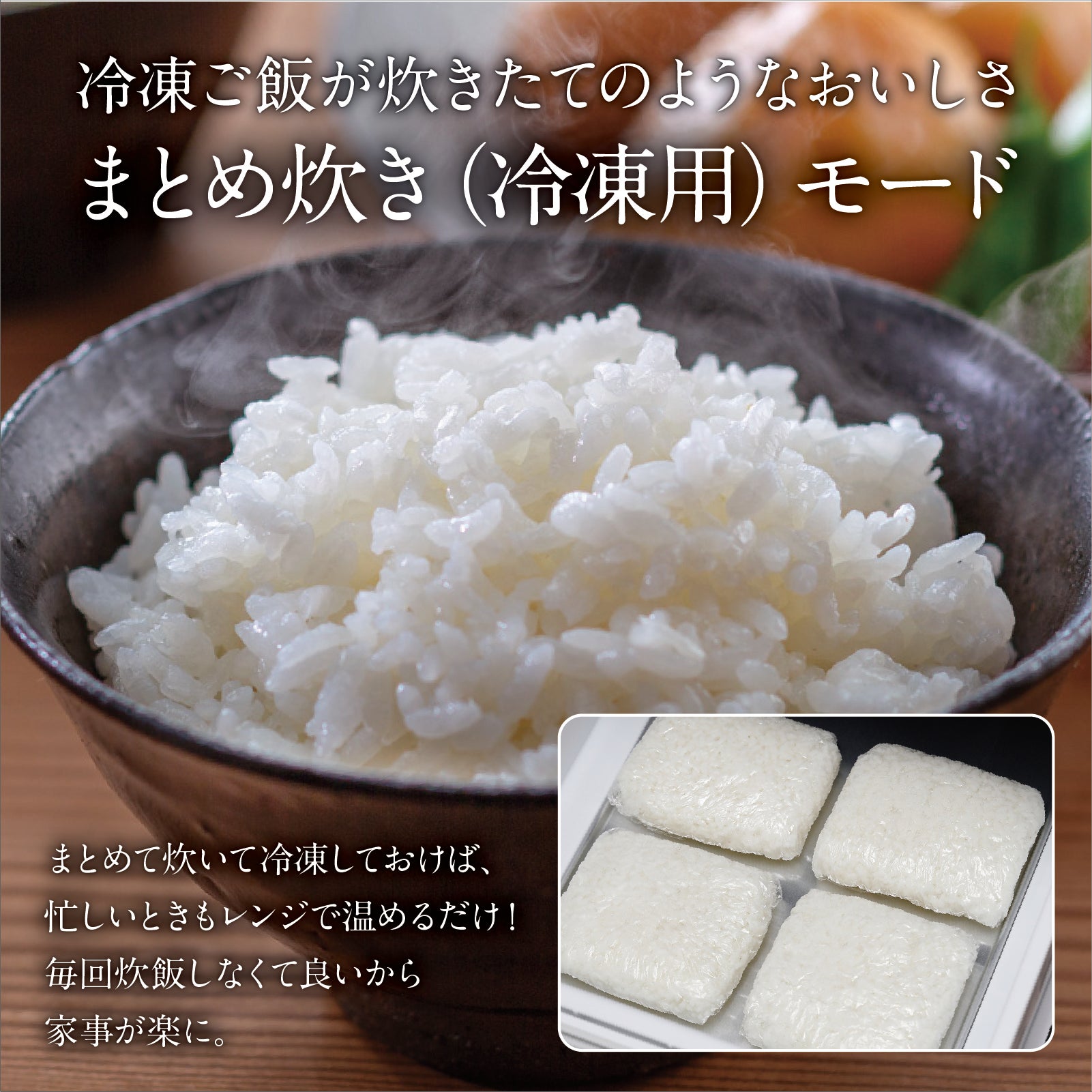 レンタル] [5.5合炊き] 三菱電機 本炭釜 NJ-BWD10-W[月白] IHジャー