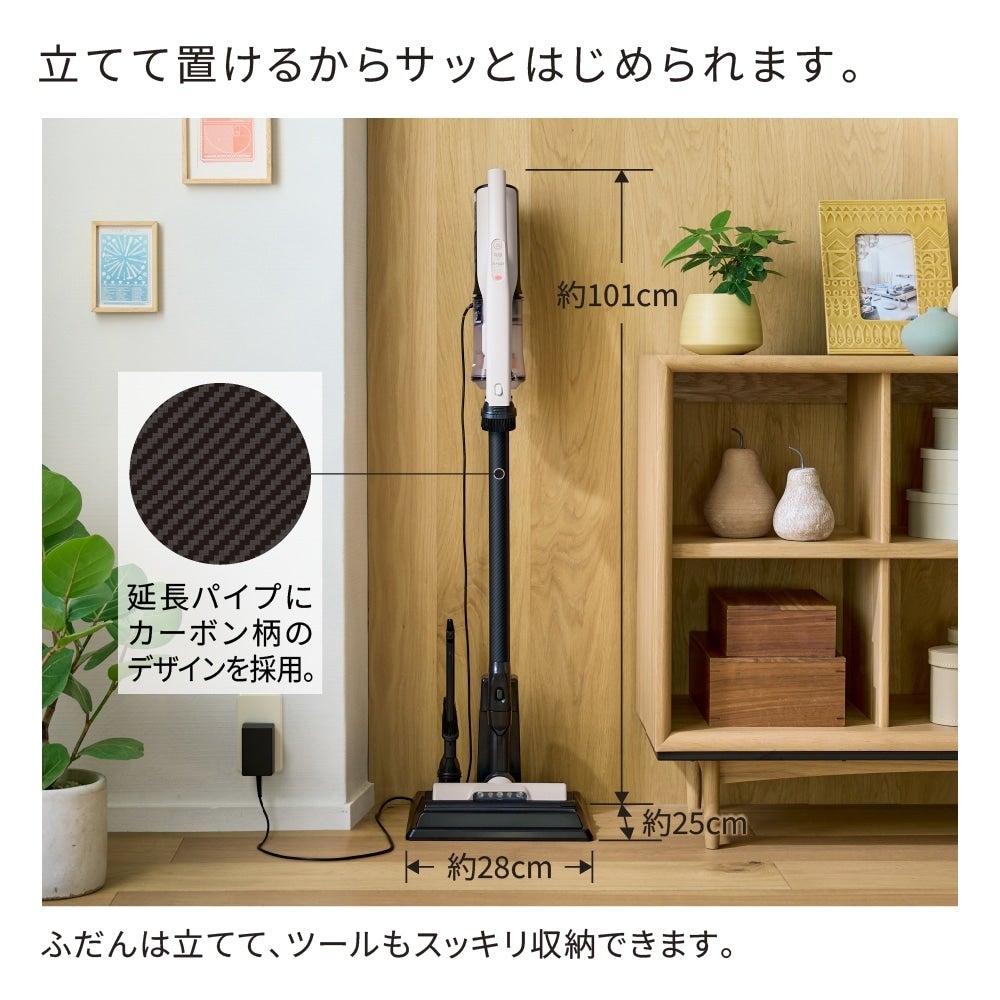 [レンタル] 日立 ラクかるスティック PV-BL3P コードレススティッククリーナー - 6