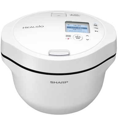 シャープ ヘルシオ ホットクック KN-HW24G 2〜6人用 2.4L容量 ホワイト