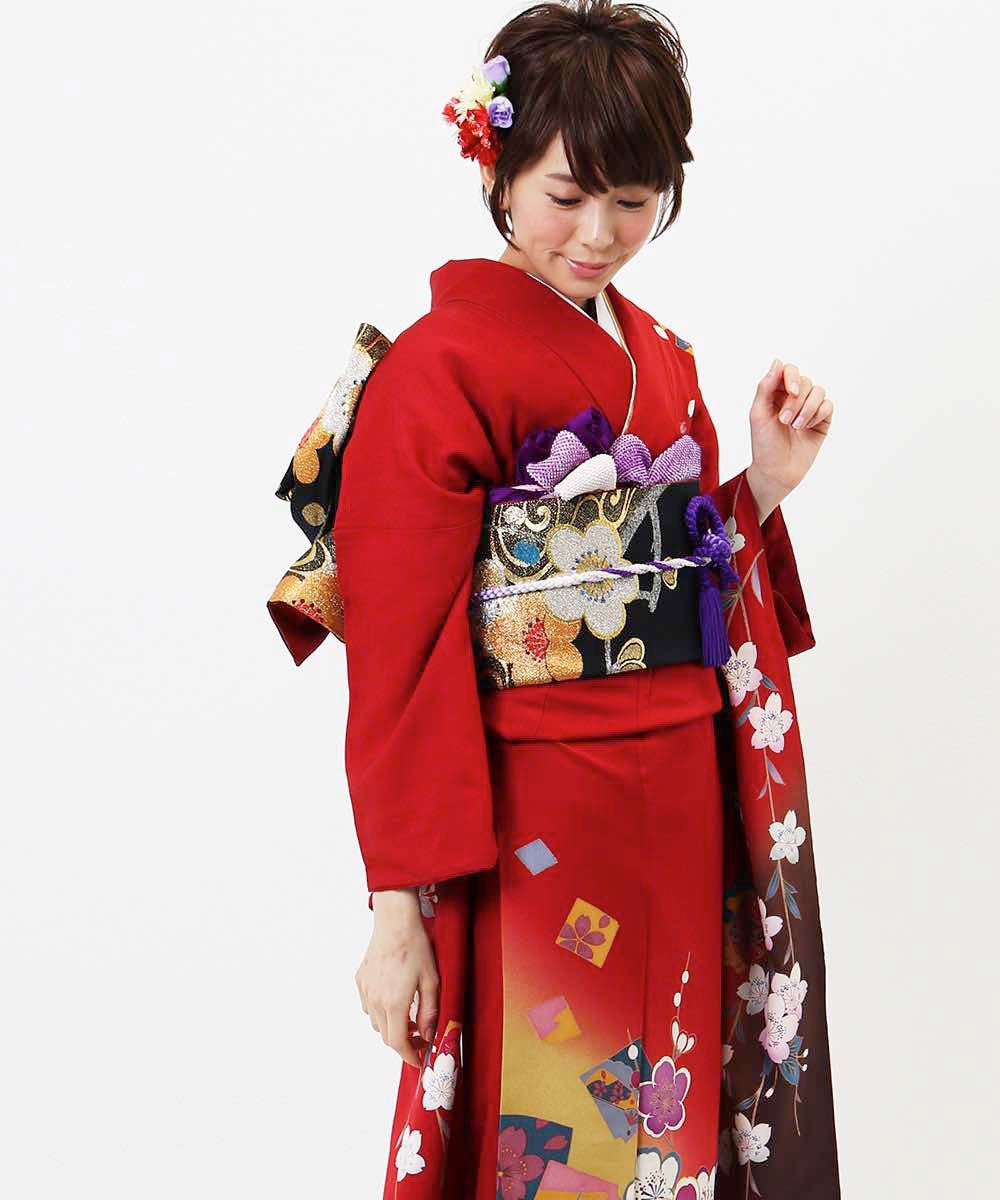 [レンタル] 【対応身長155-170cm】レンタル振袖フルセット-149の宅配レンタル - 7