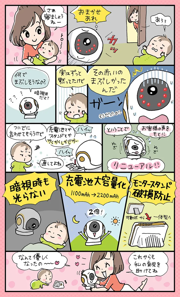 [レンタル] トリビュート Comfortum(コンフォータム) ベビーモニター BM-LTL2 - 5