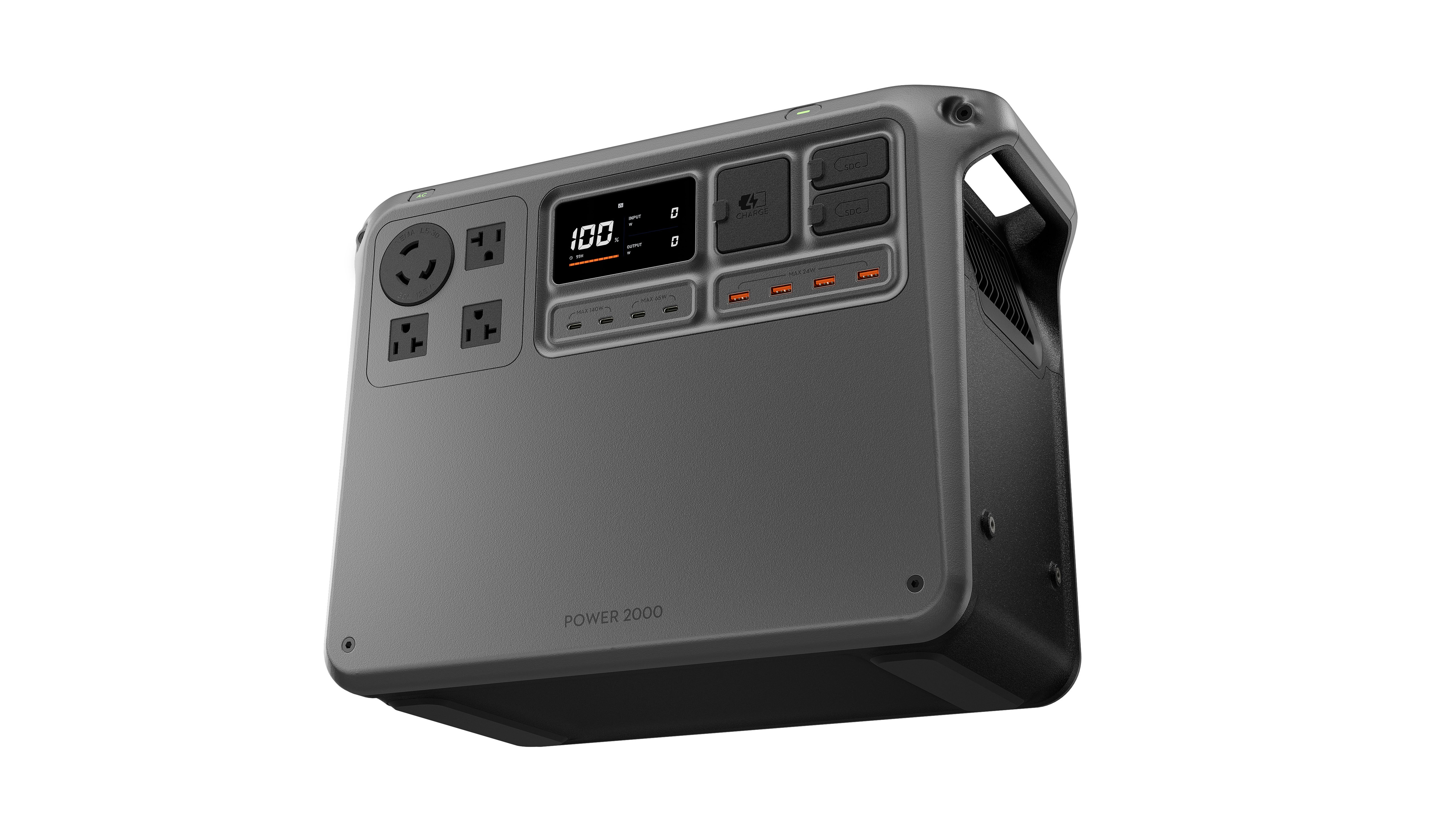 [レンタル] DJI Power 2000 ポータブル電源（2,048Wh） - 2