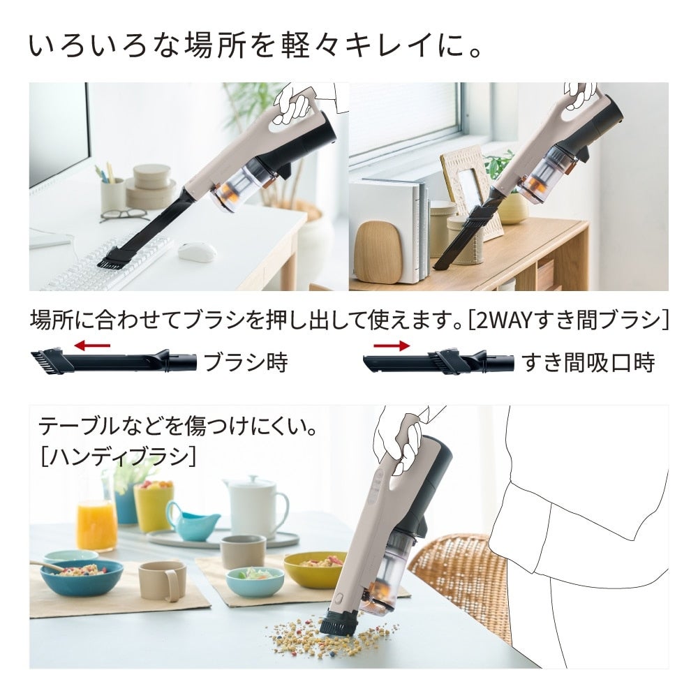 [レンタル] 日立 ラクかるスティック PV-BL3P コードレススティッククリーナー - 10