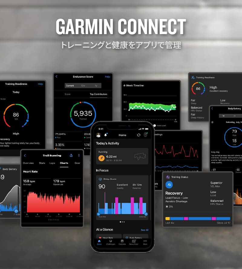ガーミン(GARMIN) Forerunner 570 42mm ランニングGPSウォッチ GARMIN Connectアプリ連携 - 14