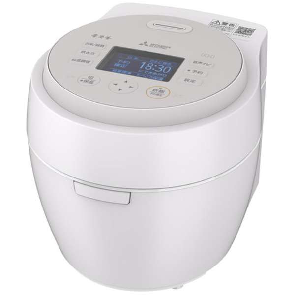 [レンタル] [5.5合炊き] 三菱電機 本炭釜 紬 NJ-BW10J 炊飯器 - 2