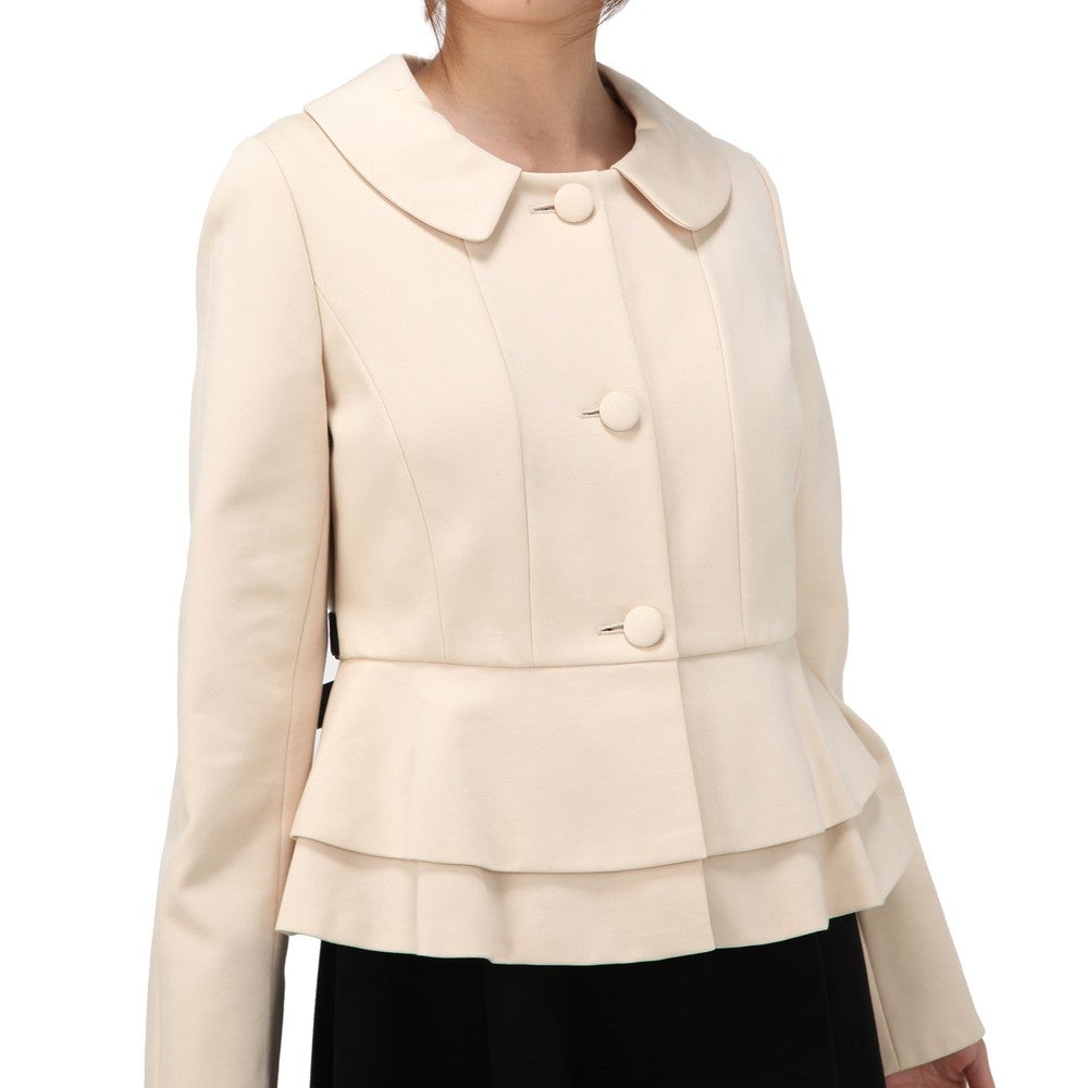 [レンタル] トゥービーシック セレモニースーツ2点セット(ジャケット+ワンピース) ホワイト / ベージュの宅配レンタル - 8