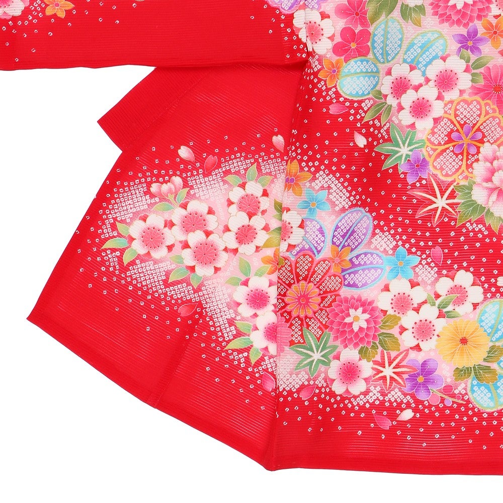 [レンタル] 女の子 お宮参り 産着・絽（夏用）レンタル6点フルセット 正絹 鞠の宅配レンタル - 2