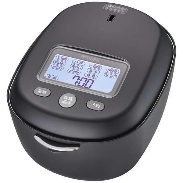 【長期利用向け】[5.5合炊き]タイガー魔法瓶 土鍋ご泡火炊き JRX-S100 土鍋圧力IH式 炊飯器 ストーンブラック