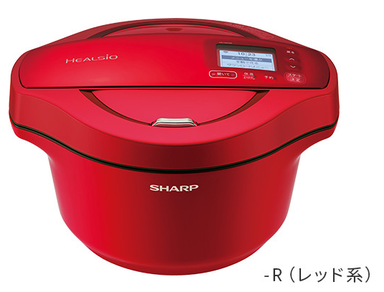 シャープ ヘルシオ ホットクック KN-HW24E-R レッド 2.4L容量