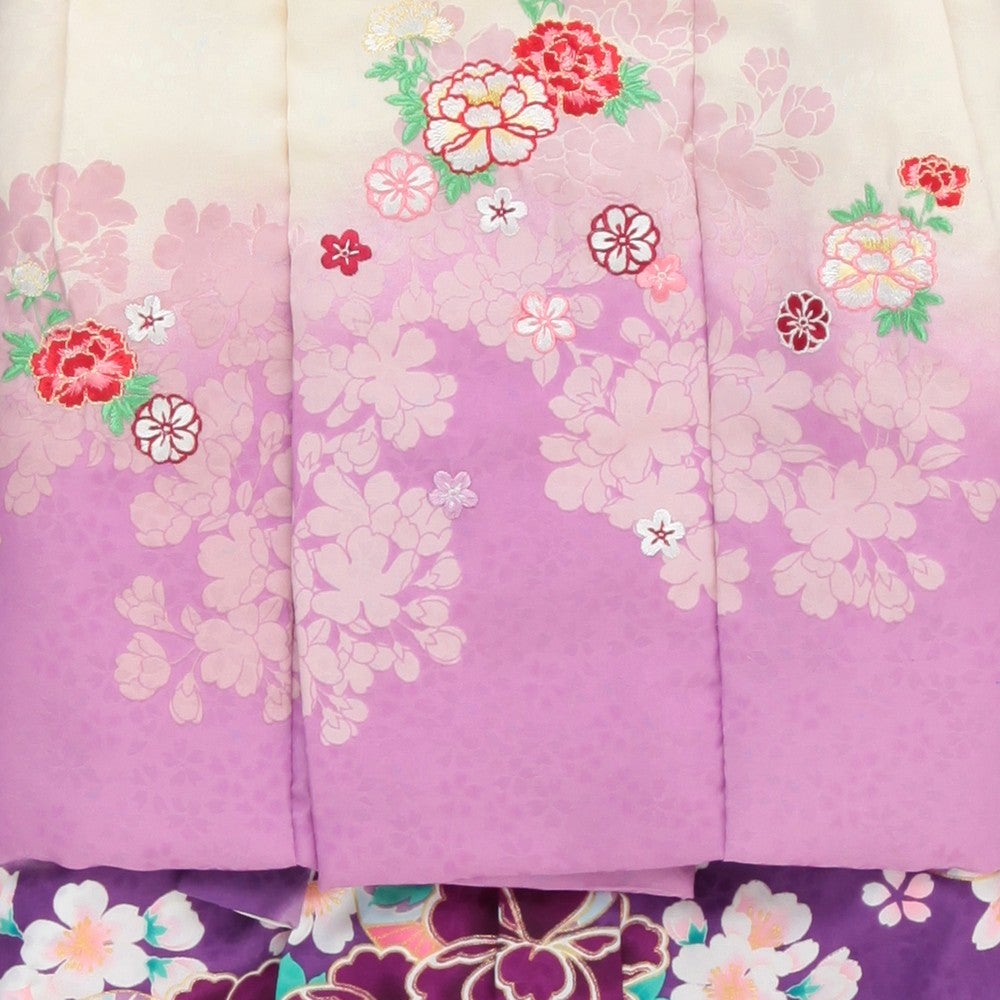 [レンタル] 七五三/節句 被布セット 3歳女の子 可憐 華やかの宅配レンタル - 8