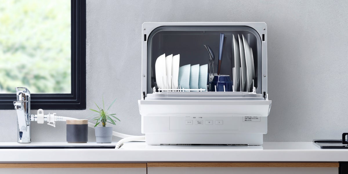 [レンタル] [～食器18点][新品]パナソニック 食器洗い乾燥機 NP-TCR5 分岐水栓対応 3人分 - 5