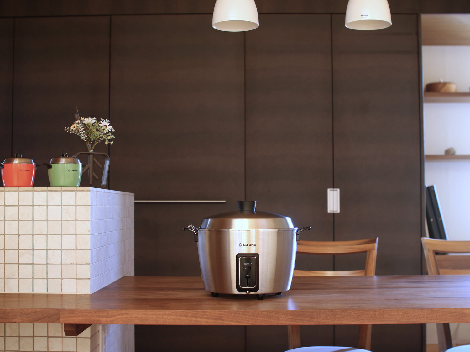 [レンタル] [10合][4人向け]TATUNG 大同電鍋 Lサイズ オールステンレス製 - 2