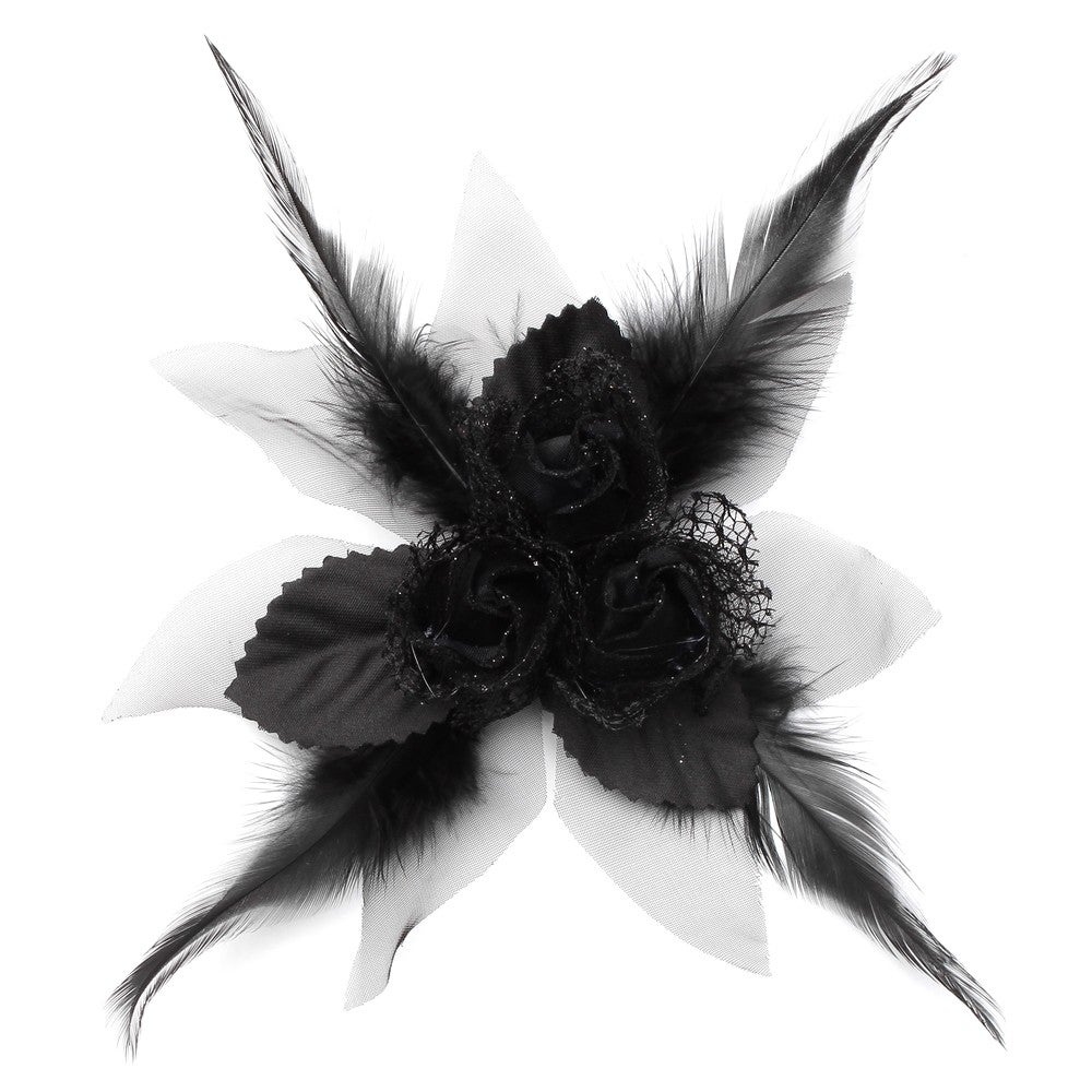 [レンタル] レディース 3ローズデザイン＆チュール仕立て コサージュの宅配レンタル - 4