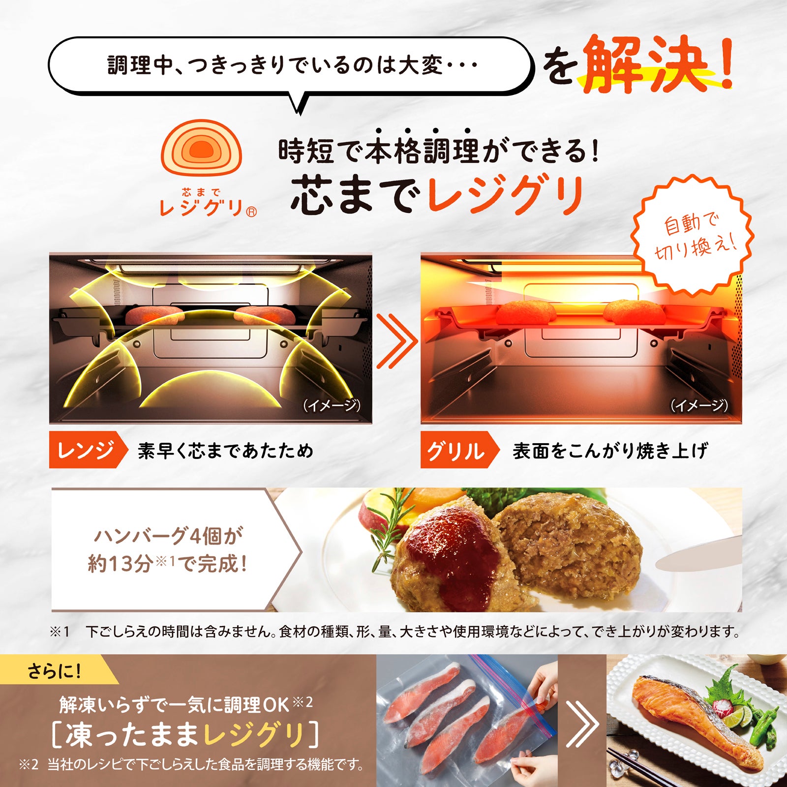 [レンタル] 象印 EVERINO(エブリノ）ES-GW26 オーブンレンジ 26L - 5