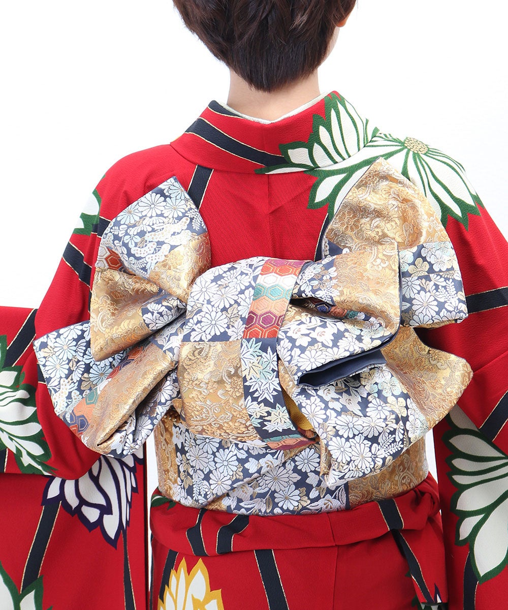 [レンタル] 【対応身長152-167cm】レンタル振袖フルセット-643の宅配レンタル - 13