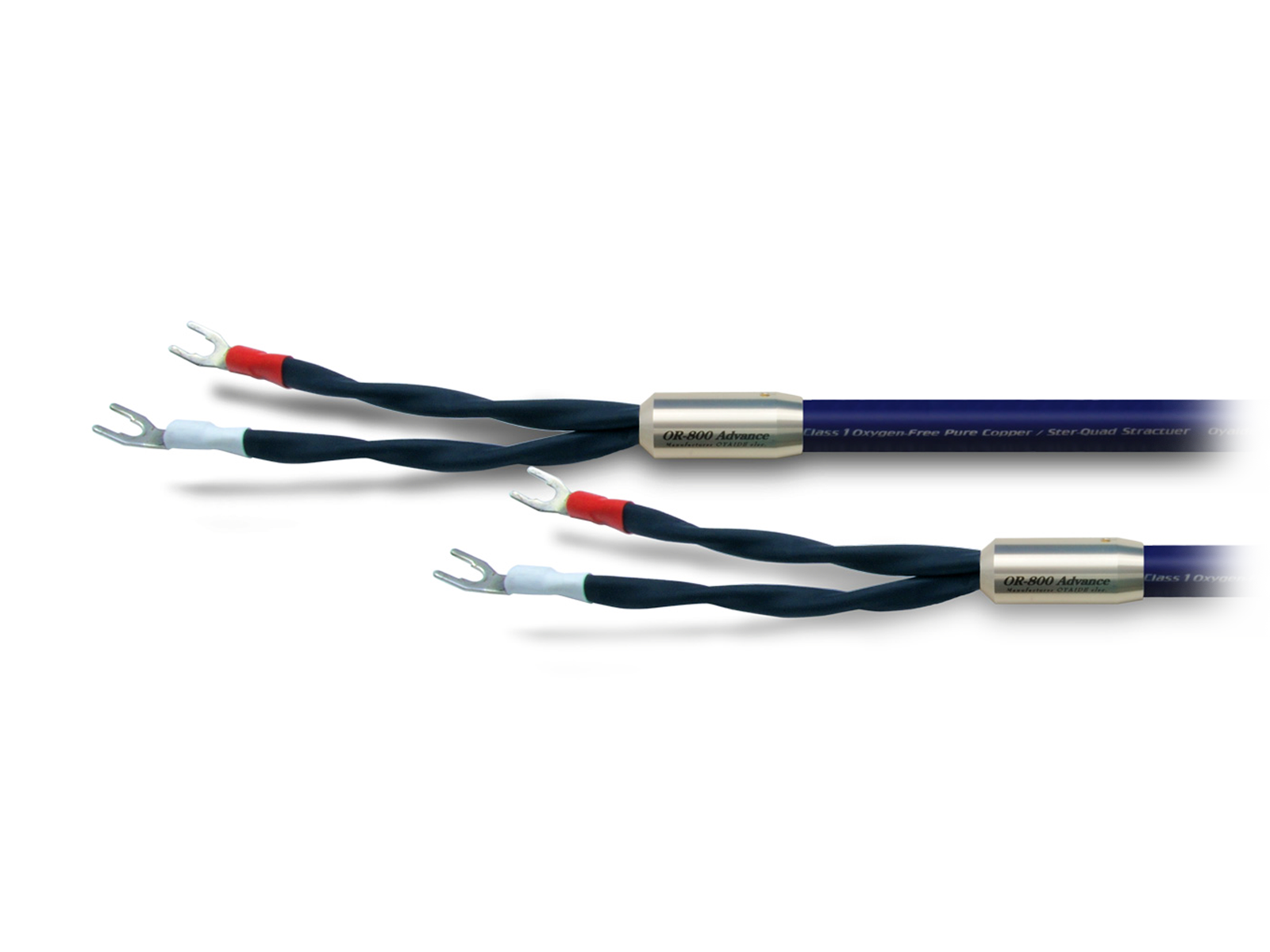 オヤイデ電気 OR-800 A Yラグ仕様スピーカーケーブル 2.5mペア