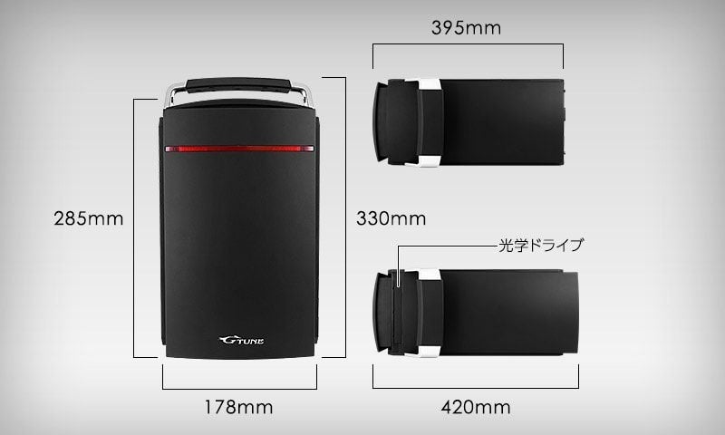 [レンタル] mouse(マウス) G-Tune PG-I7G6T ゲーミングデスクトップパソコン PGI7G6TB7ACCW101DEC - 7