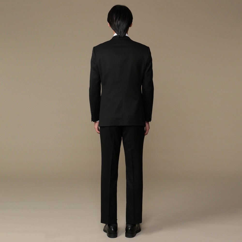 [レンタル] タケオキクチ シャドーストライプ メンズスーツ2点セット(ジャケット+パンツ) ブラックの宅配レンタル - 3
