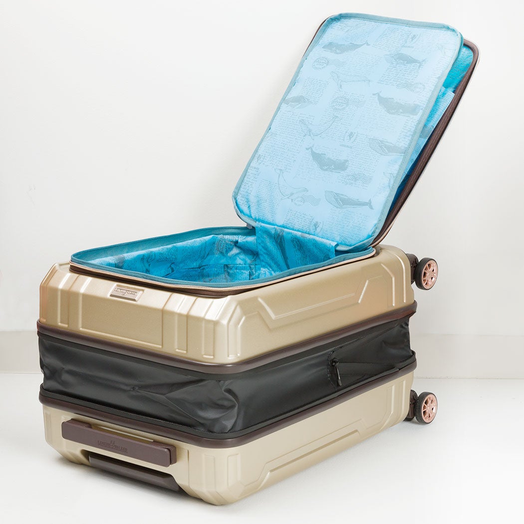 [レンタル] [5-8泊向けサイズ]LEGEND WALKER 5205 ブルーホエール 78L/拡張時98L ハードスーツケースの宅配レンタル - 10