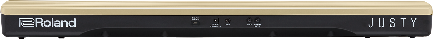 [レンタル] ローランド JUSTY HK-100 ハーモニー＆リズム練習用キーボード - 2