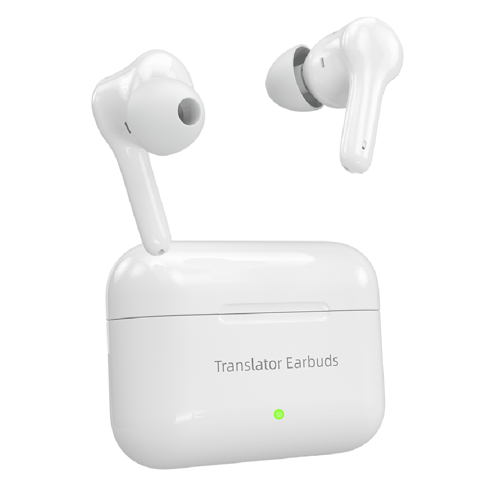 レンタル] Wooask M6 ワイヤレスイヤホン 翻訳機 ホワイトの宅配