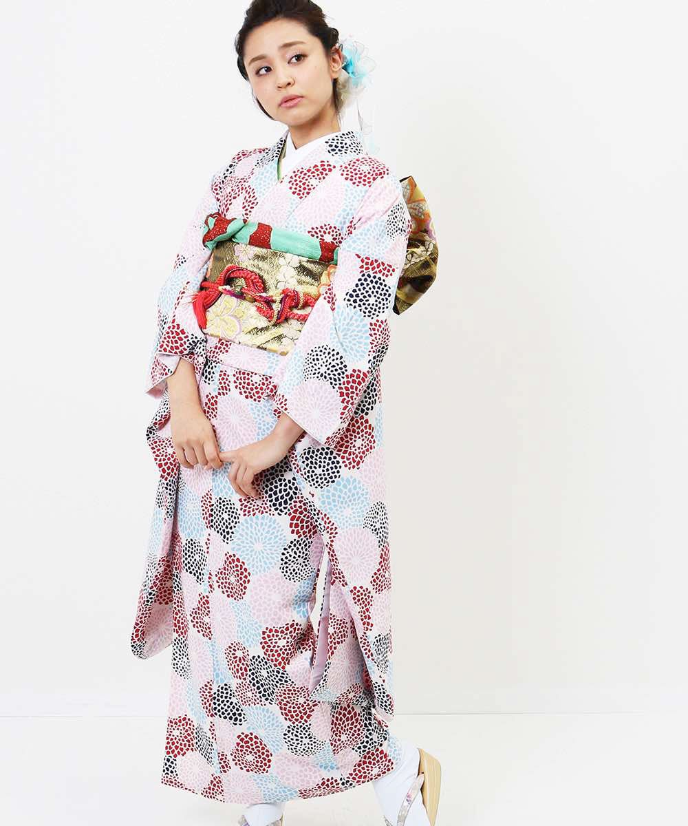 [レンタル] 【対応身長148-168cm】レンタル振袖フルセット-771の宅配レンタル - 3