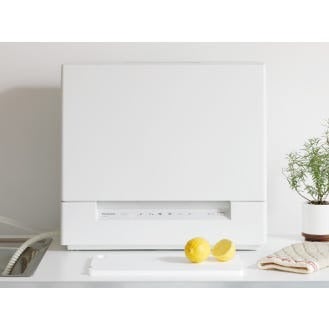 [レンタル] [～食器24点][新品]パナソニック スリム食器洗い乾燥機 NP-TSP1 工事不要 タンク式 4人分 - 9