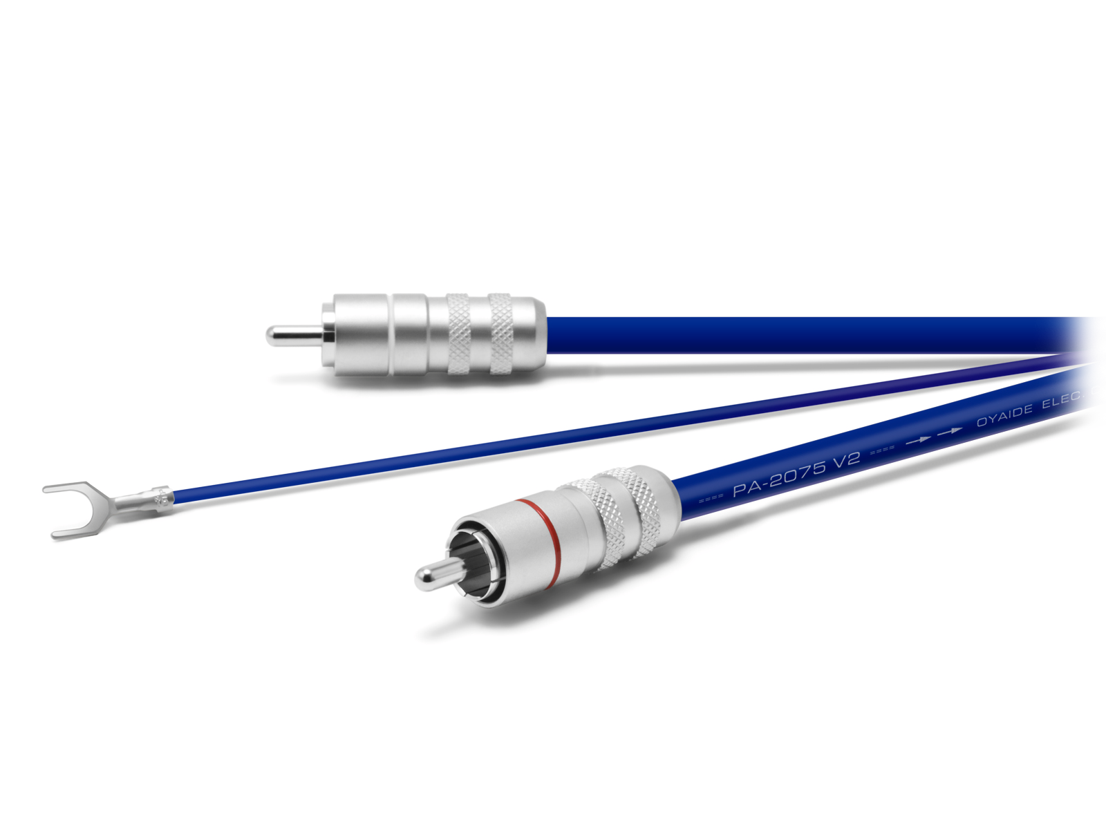 [レンタル] オヤイデ電気 PA-2075 RR 両端RCA仕様フォノケーブル 1.0m - 1