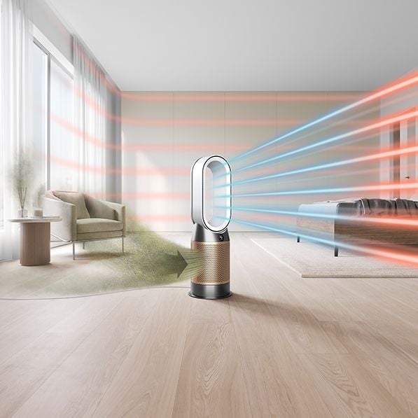 [レンタル] Dyson Purifier Hot + Cool Gen1 HP12 WG 空気清浄機能付タワーファン - 6