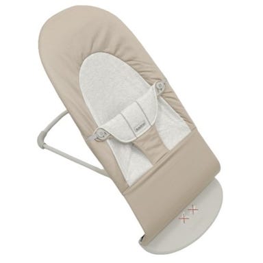 BabyBjorn ベビービョルン バランスソフト バウンサー ウーブン/ジャージー ベージュグレイ