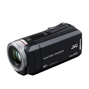 JVC 防水ビデオカメラ(64GB) ブラック GZ-RX130-B