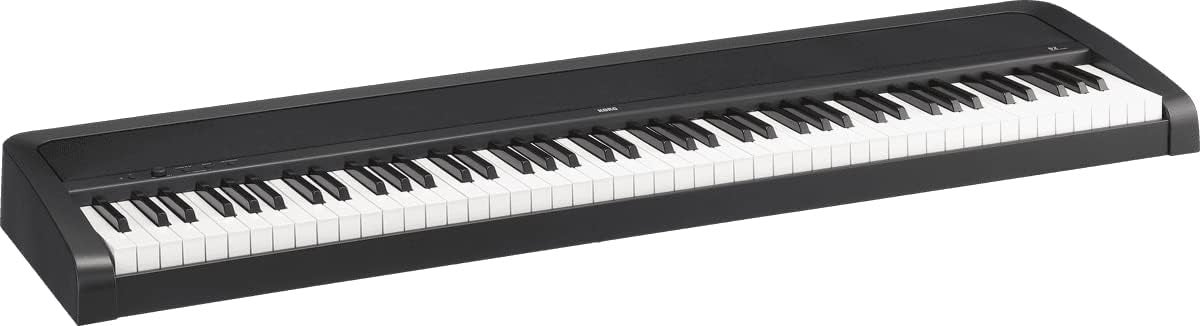 [レンタル] KORG B2 電子ピアノ 88鍵盤 ブラック [ダンパーペダル、譜面立て付き] - 3